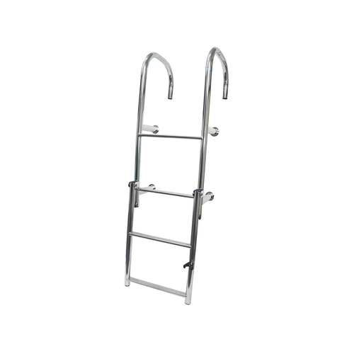Powerboat Step Thru Ladder Stainless Steel
