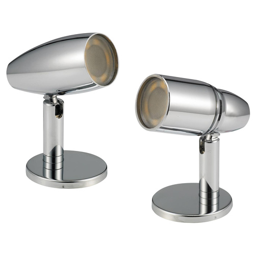 Bunk Light LED Chrome Plated Brass 12-24v