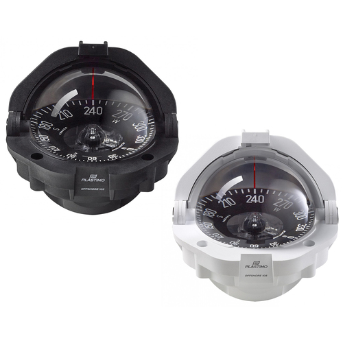 Offshore 105 Powerboat Compass Flush Mount Flat Card