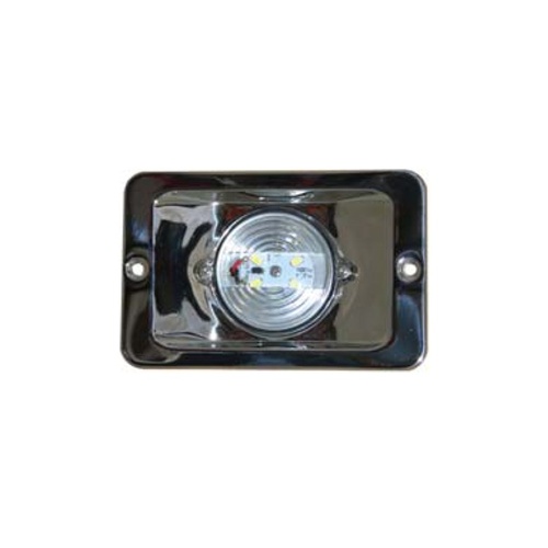 LED Cockpit Light Rectangular Stainless Steel