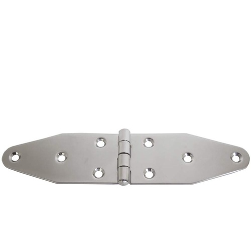 Hinge - Strap H/Duty S/S 304g 176x43mm