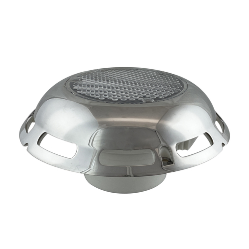 Solar Powered Vent Stainless Steel with Switch & Battery