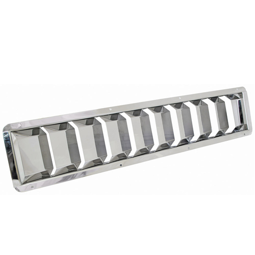 Vent Stainless Steel Flat Style 10 Louvre