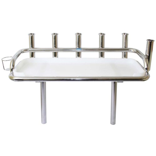 Bait Station - Large H/Duty S/Steel 6 Rod