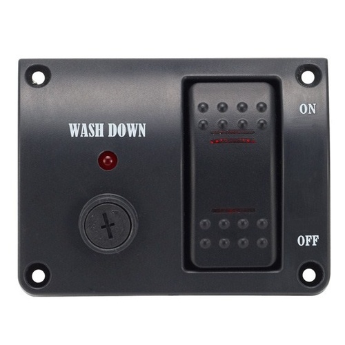 Deck Washdown Pump Control Panel - 12v