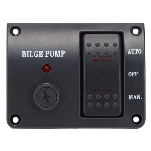 Bilge Pump Control Panel - 12volt