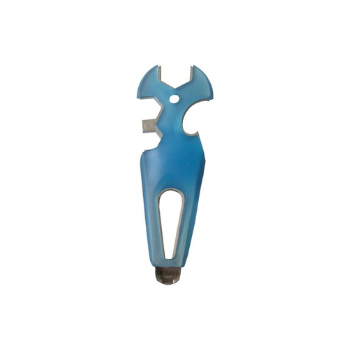 Multi Purpose Shackle Key Spanner Screwdriver Bottle Opener