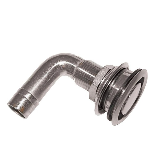 Fuel Breather Recess Style 90deg S/S 20mm Hose