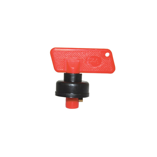Spare Red Key Complete with Cap for Battery Isolator Switch